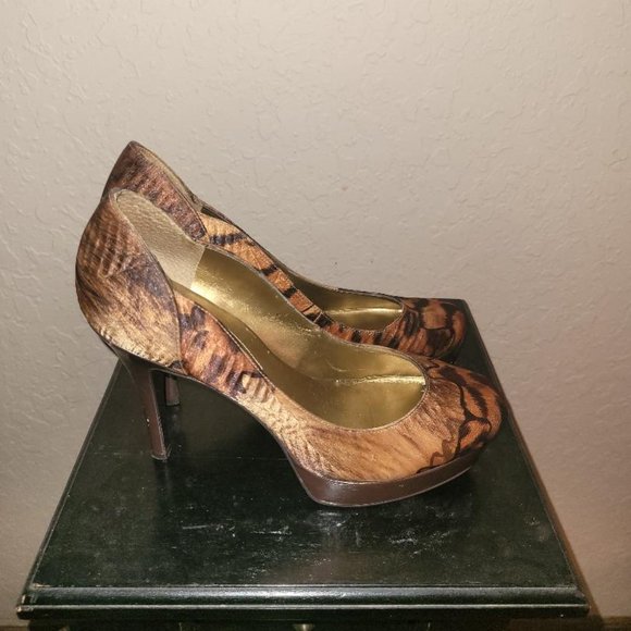 Guess golden brown high heels - Picture 4 of 4